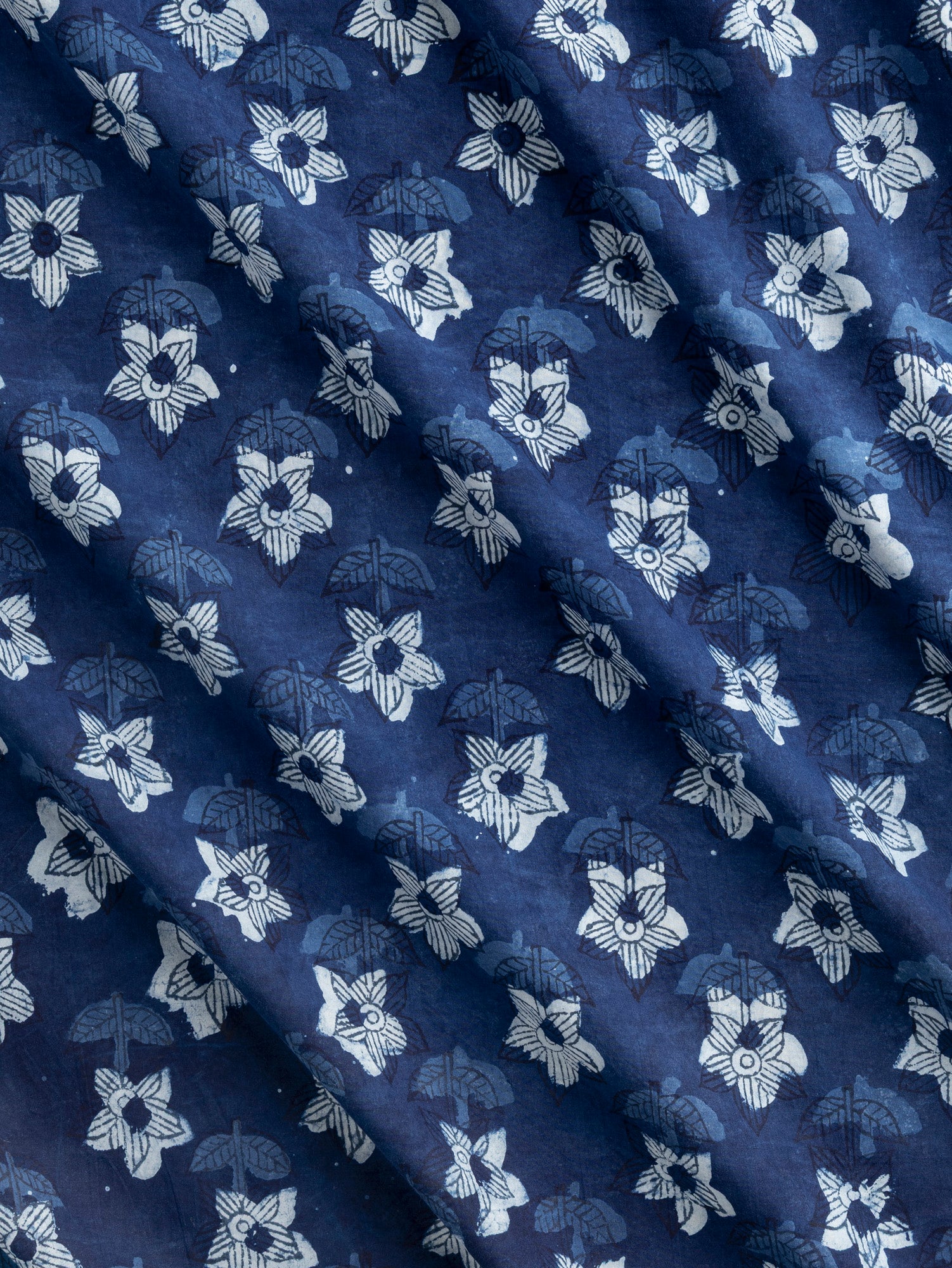 F-COT493-Beautifully-Imperfect-Flower-Block-Print-Cotton-Poplin-Indigo+Chambray-Core-Fabrics-scrunched.JPG