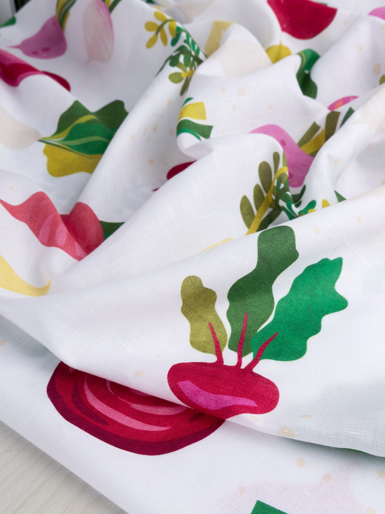F-COT355-Beet-It-Print-Organic-Cotton-Linen-White-Green-Magenta-Core-Fabrics-scrunched.JPG