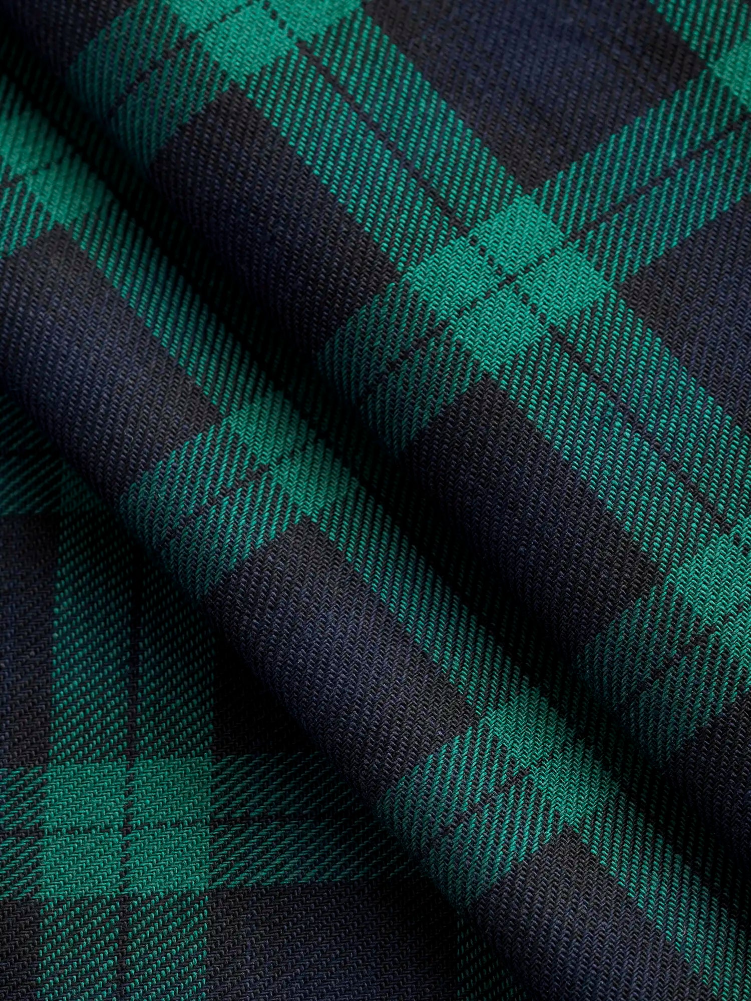 F-COT403-Black-Watch-Tartan-Japanese-Cotton-Twill-Navy-and-Green-Core-Fabrics-fold.webp