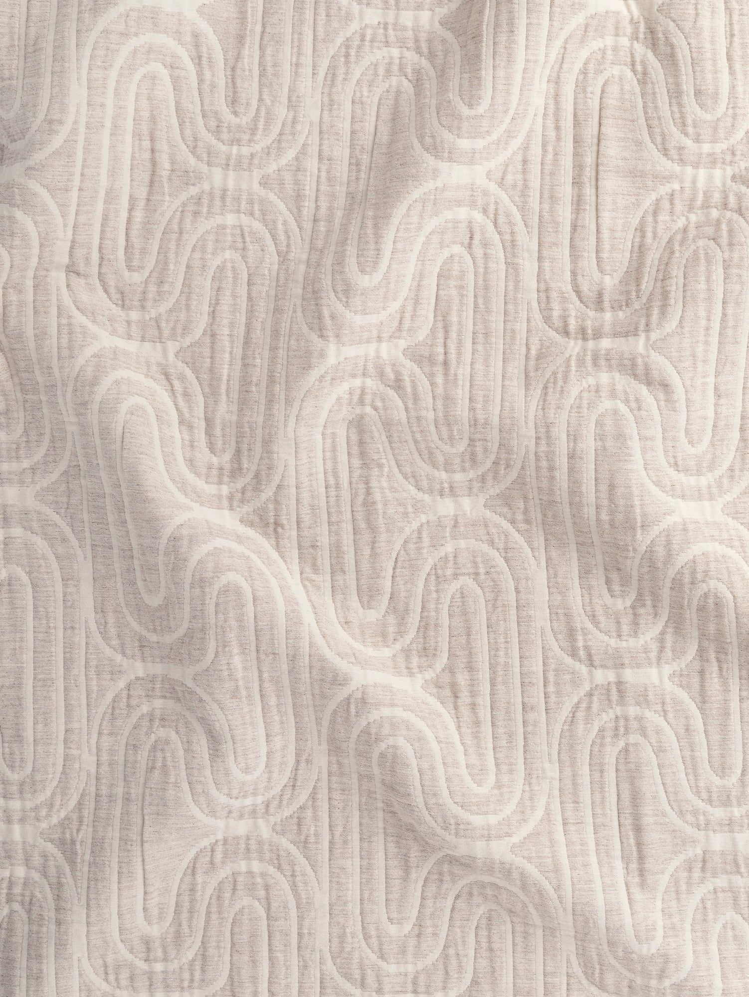 F-JAC026-Boho-Maze-Quilted-Jacquard-Almond-and-Cream-Core-Fabrics-scrunched-back.JPG
