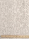F-JAC026-Boho-Maze-Quilted-Jacquard-Almond-and-Cream-Core-Fabrics-ruler-bsck.JPG