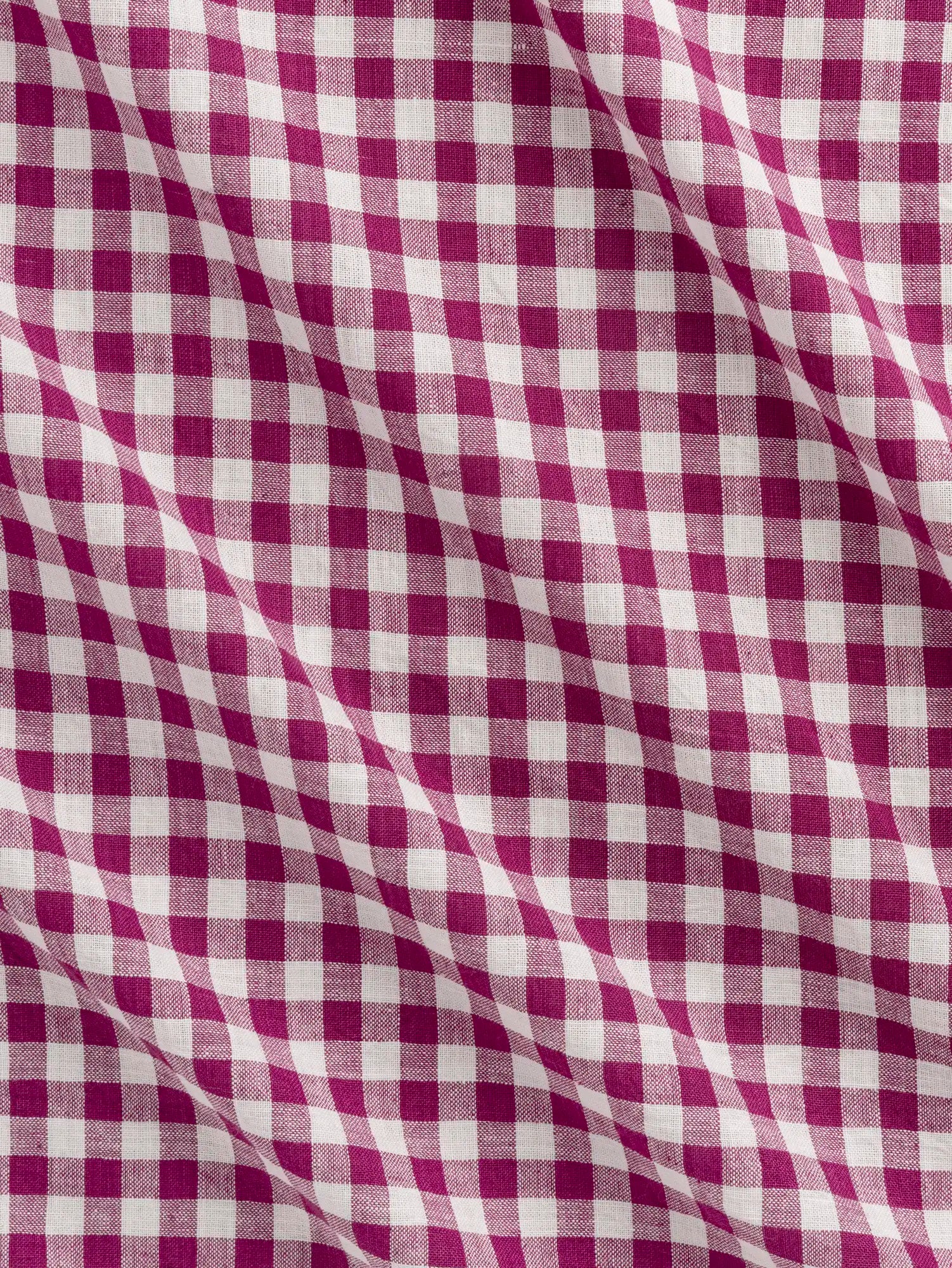 F-COT352-010-Bonbon-Handwoven-Gingham-Cotton-Raspberry-and-Ivory-Core-Fabrics-scrunched.webp