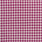Bonbon Coton vichy tissé à la main – framboise + ivoire