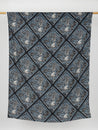 F-VIS238-Botanical-Tile-Print-Ecovero-Viscose-Black-Teal-and-Cream-Core-Fabrics-draped.JPG