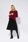 R-DEA037-004-Large-Rib-Chenille-Sweater-Knit-Deadstock-Bordeaux-Model-Core-Fabrics