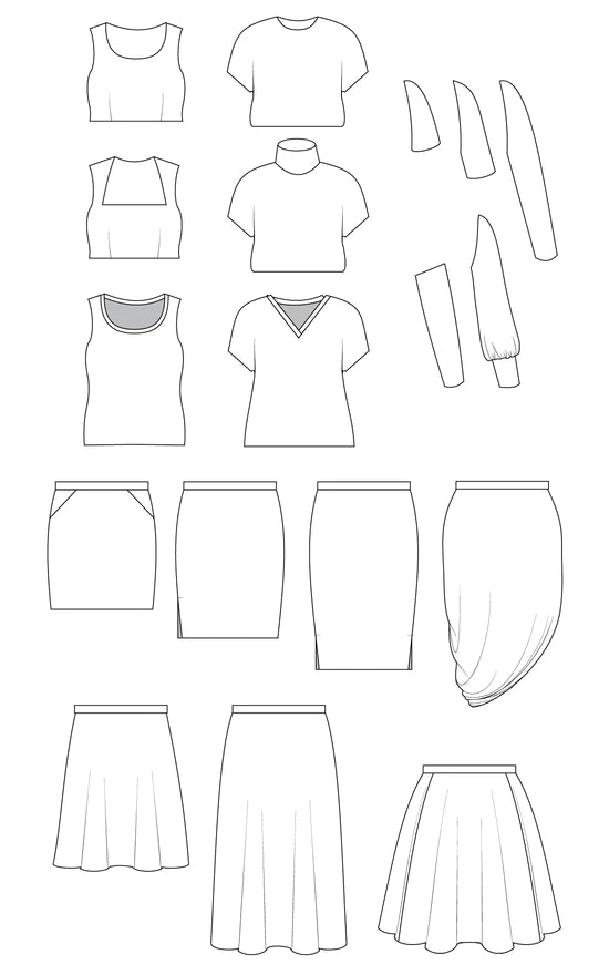 Cashmerette - Grafton Pattern | Core Fabrics