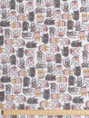 F-COT431-Cat-in-Sweater-Print-Cotton-Flannel-Deadstock-White-Grey-Red-Core-Fabrics-ruler.JPG