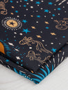 F-VIS229-Celestial-Zodiac-Print-Ecovero-Viscose-Black-Blue-Cream-Ochre-Core-Fabrics-fold