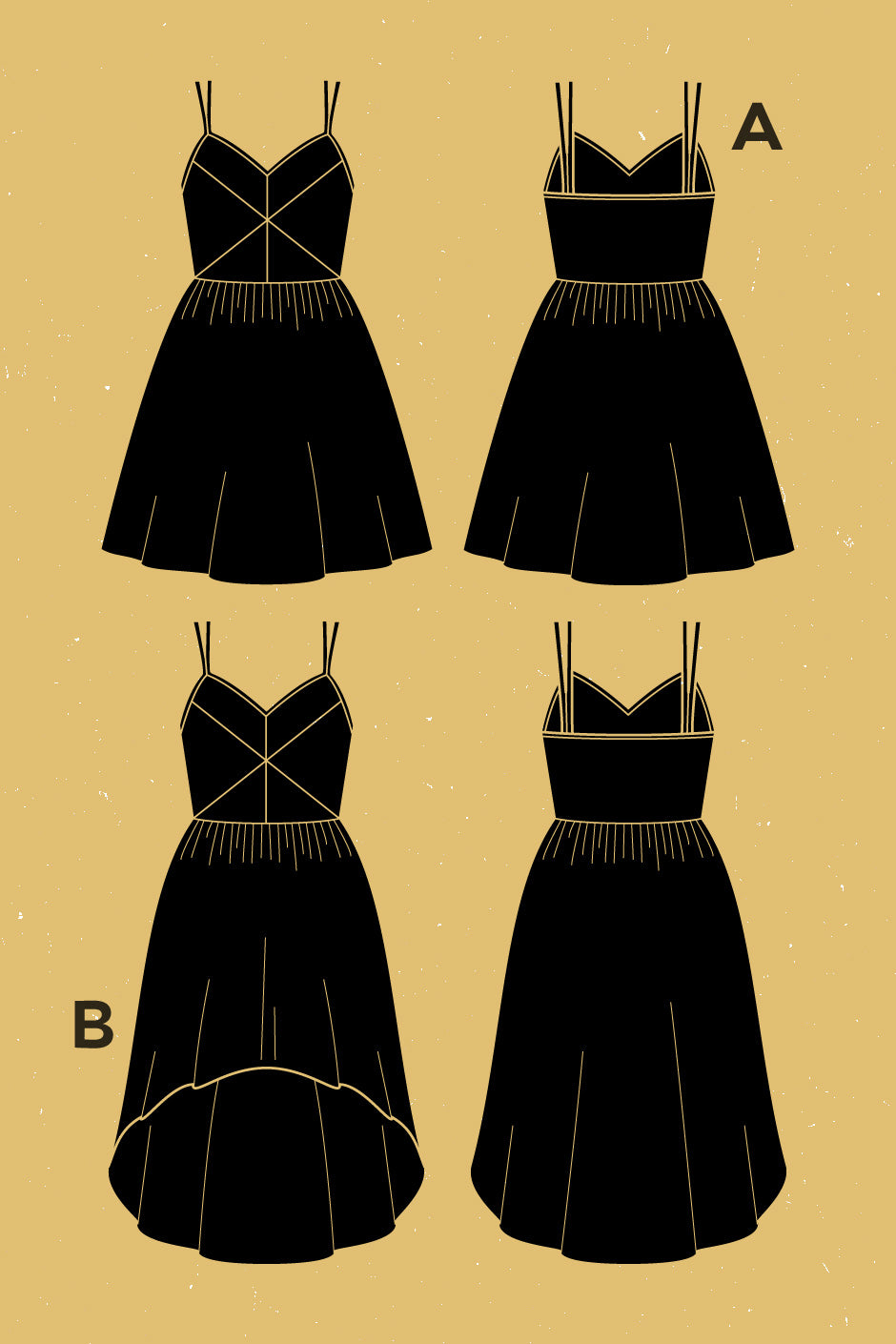Patron Robe Centaurée