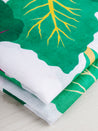 F-COT360-Chardcore-Print-Organic-Cotton-Linen-White-Green-Magenta-Core-Fabrics-fold