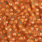 Cherry Print Modal Challis Deadstock - Terracotta + Apricot + Basil