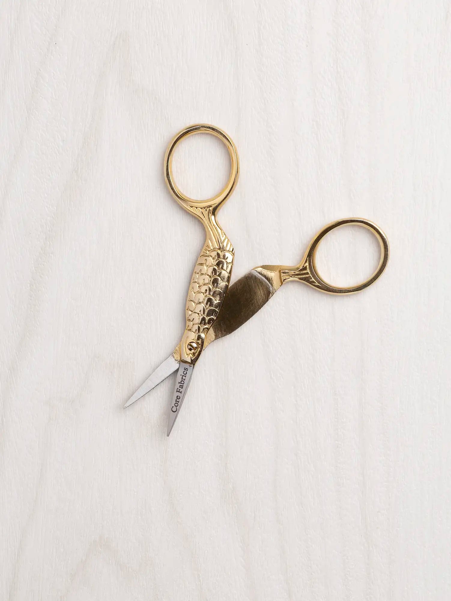 S-SCI016-Core-Fabrics-3-5-Gold-Fish-Embroidery-Scissors-Core-Fabrics-open.webp
