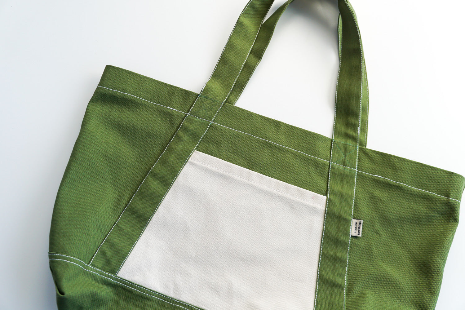 Topstitch bag opening | Core Tote Bag | Core Fabrics