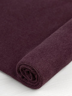 Bamboo/Cotton 2x2 Baby Rib - Mulberry