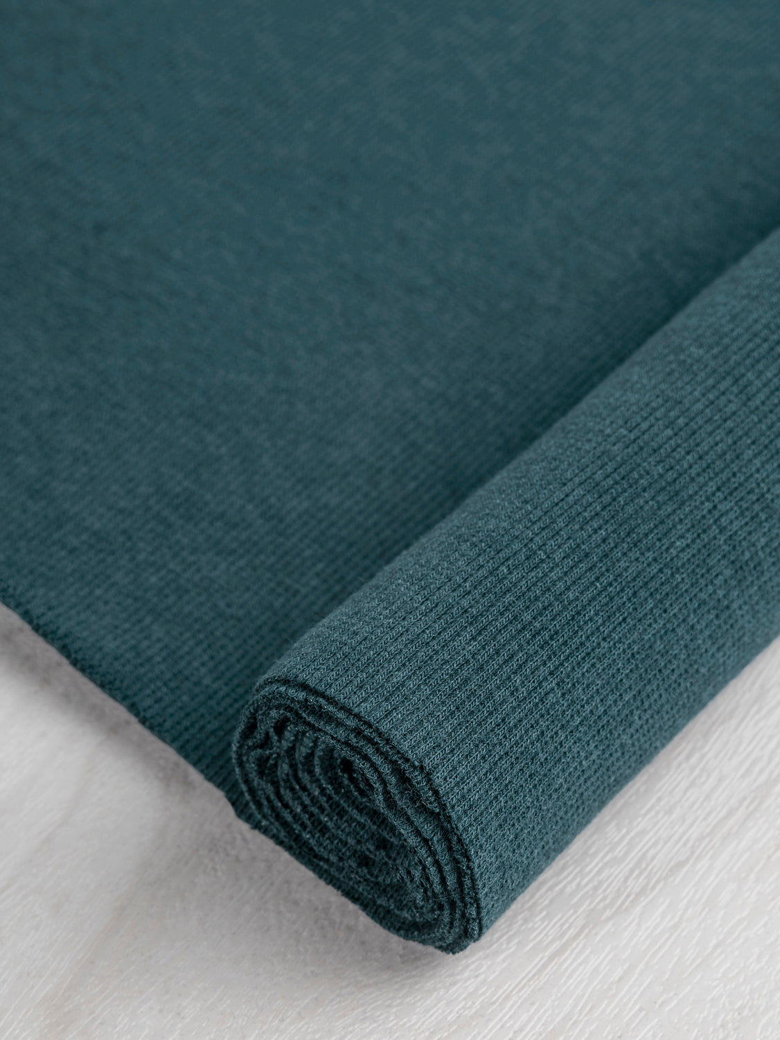 Cotton 2x2 Baby Rib - Teal | Core Fabrics
