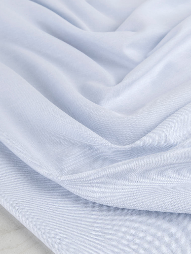 Cotton Oxford Shirting - Blue Haze