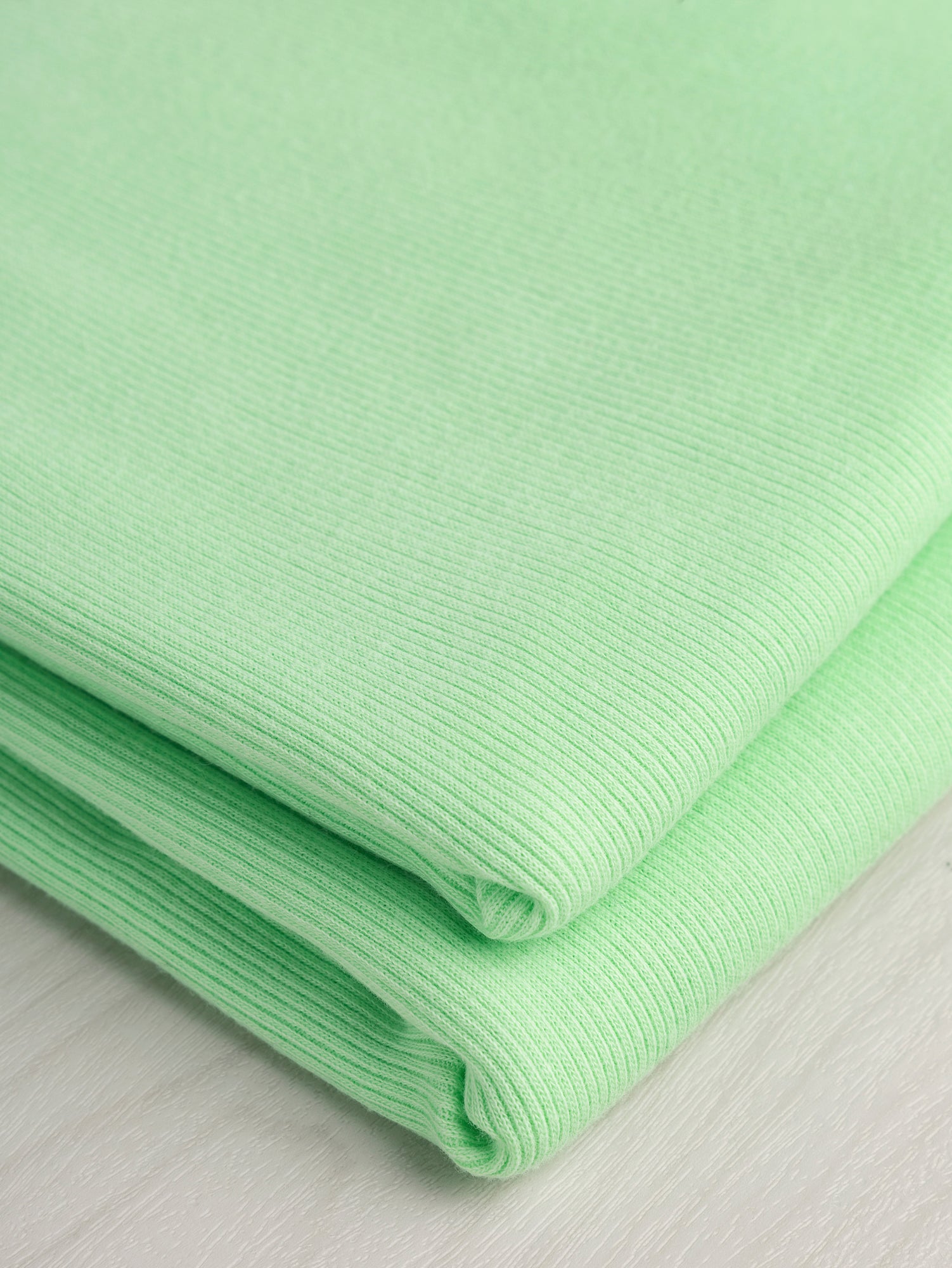 F-DEA066-Cotton-Rib-Knit-Deadstock-Celery-Core-Fabrics-fold.JPG