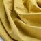 Toile de coton mélangé fin de rouleau - jaune moutarde