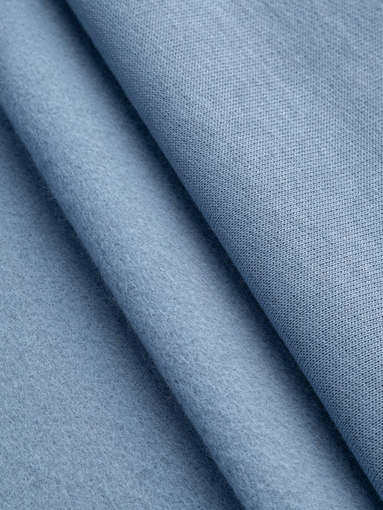 Custom Organic Cotton Fleece - Chambray
