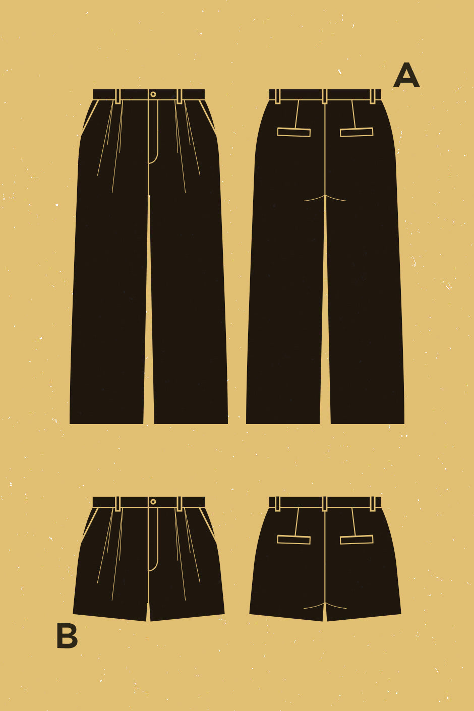 Patron Pantalon + Short Genêt