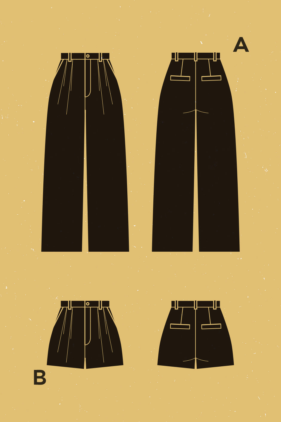 Patron Pantalon + Short Genêt