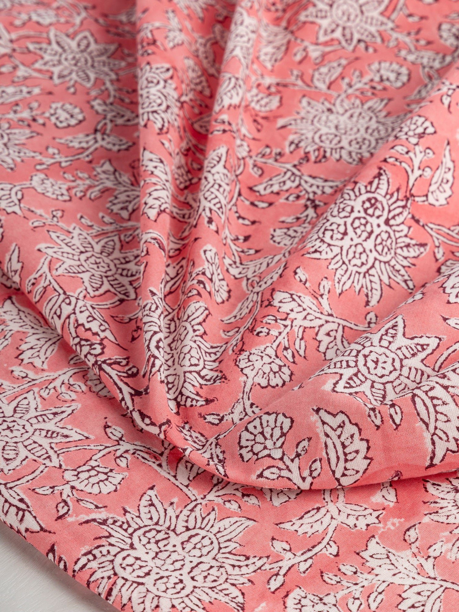 F-COT351-003-Dahlia-Block-Print-Cotton-Voile-White-Watermelon-Burgundy-Core-Fabrics-scrunched.JPG