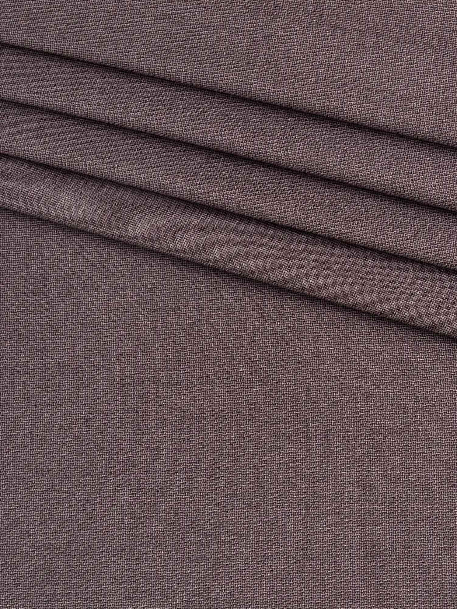 F-WOL167-Ditzy-Houndstooth-Wool-Italian-Suiting-Deadstock-Grape-and-Charcoal-Core-Fabrics.webp
