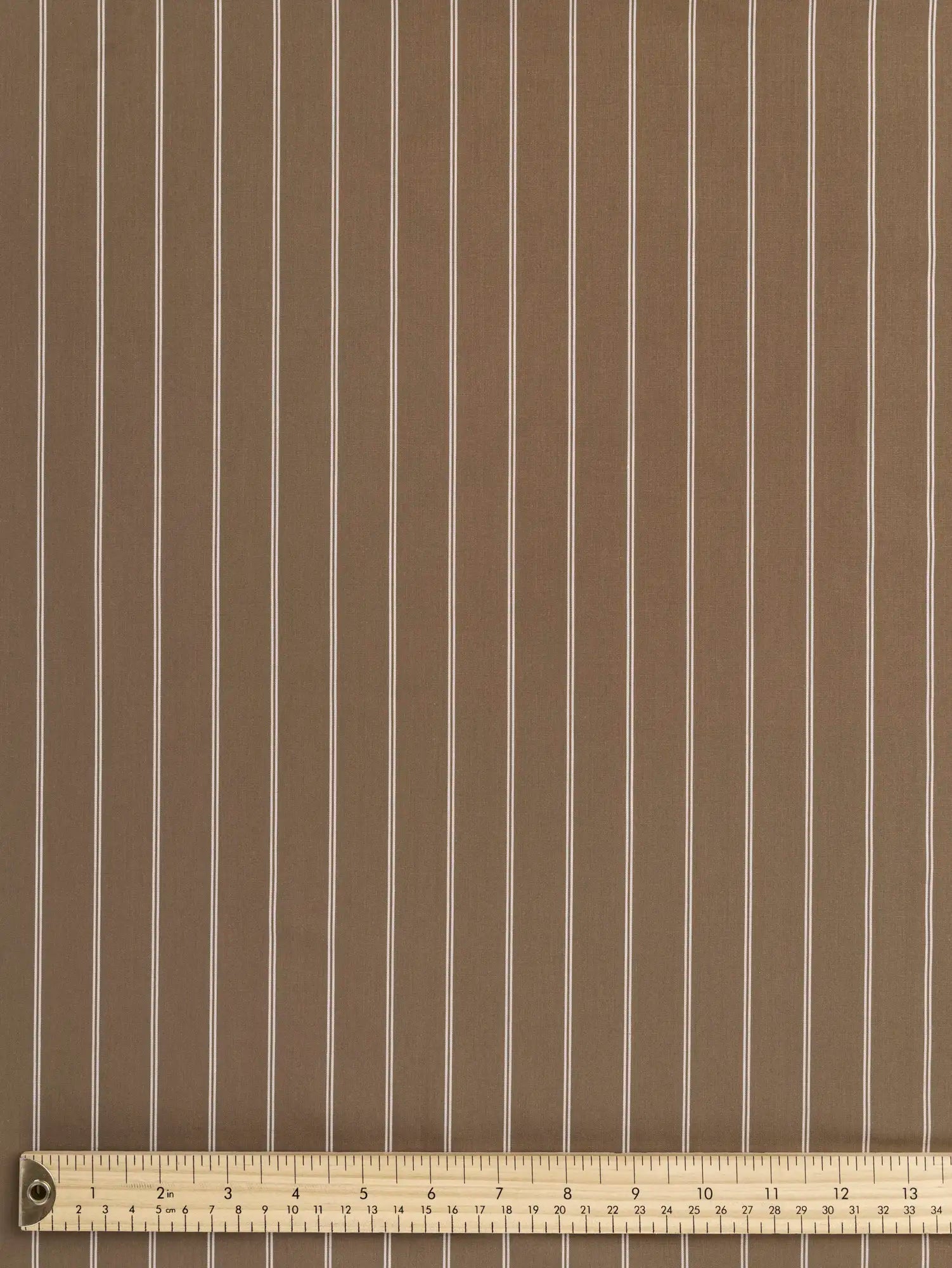 F-COT456-001-Double-Stripe-Organic-Cotton-Shirting-Toffee-Core-Fabrics-ruler.webp