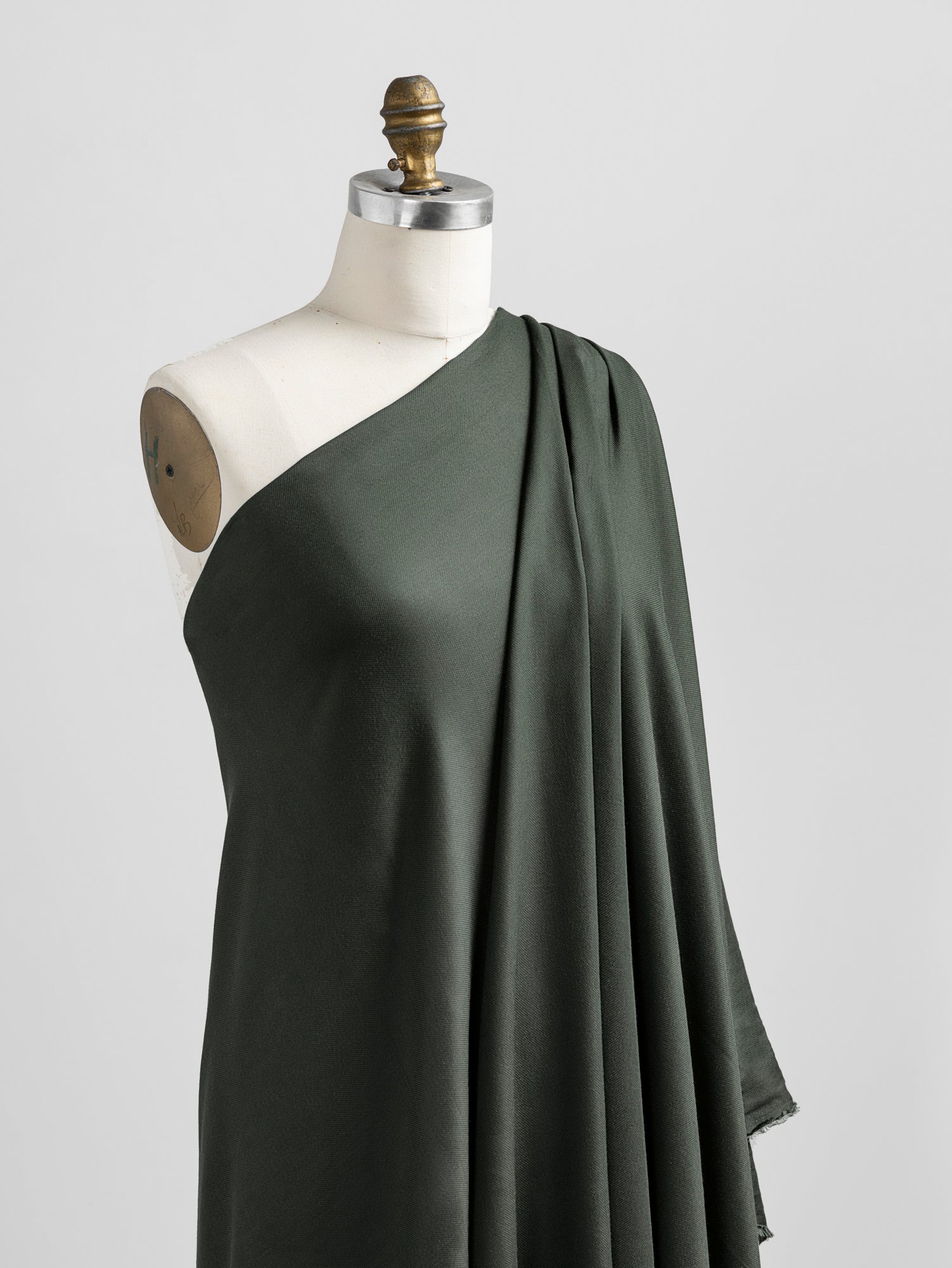 Drapey Dobby Textured Modal - Hunter Green | Core Fabrics