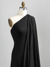 Drapey Tencel Modal Stretch Jersey Knit - Black | Core Fabrics