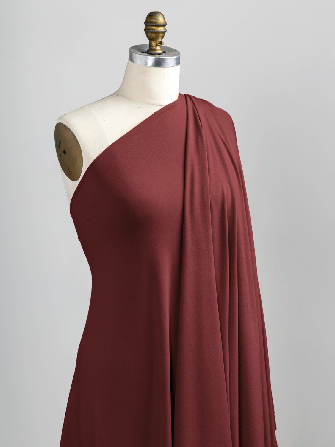 Drapey Tencel Modal Stretch Jersey Knit - Bordeaux | Core Fabrics