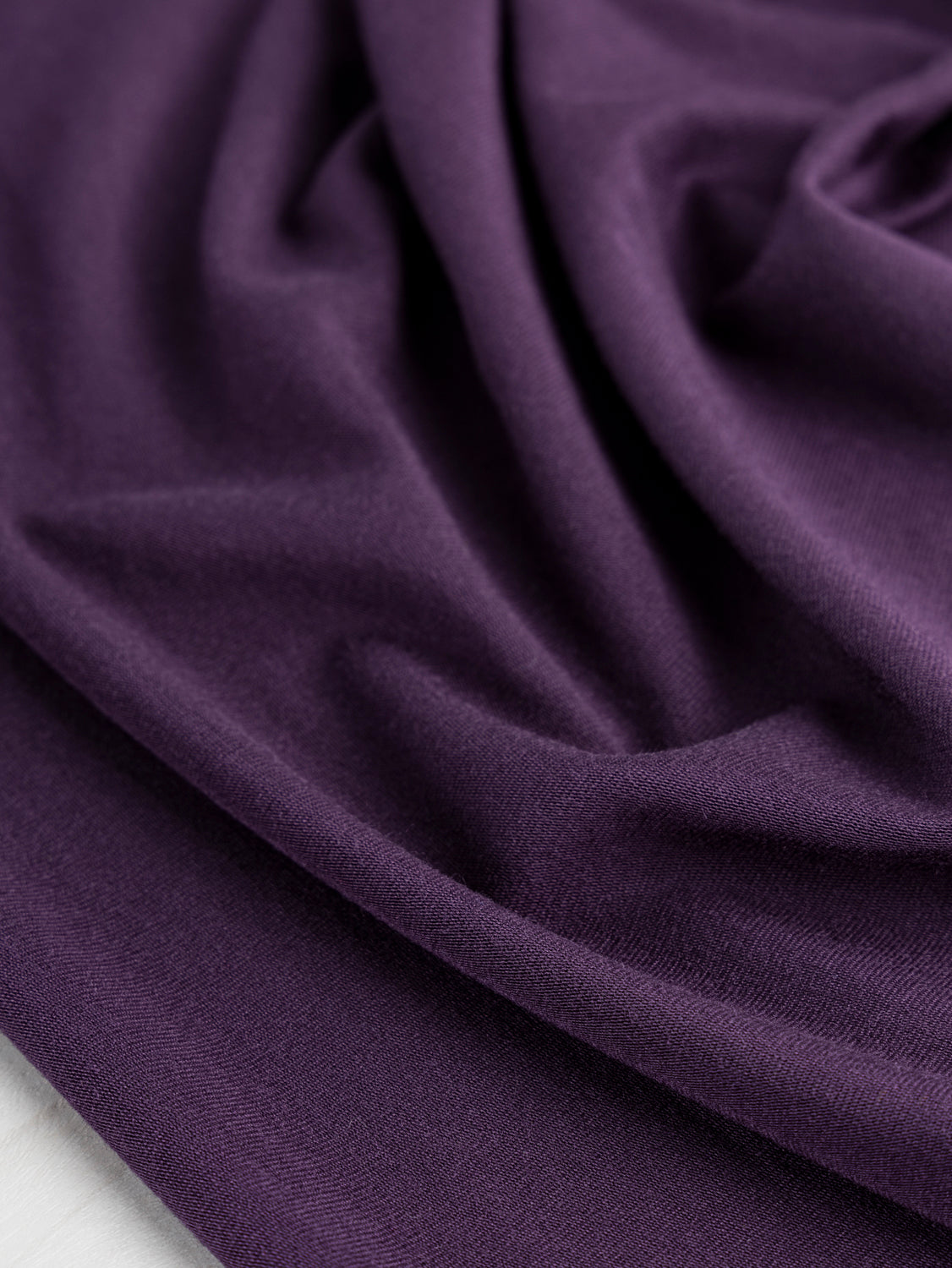 Drapey Tencel Modal Stretch Jersey Knit - Plum | Core Fabrics