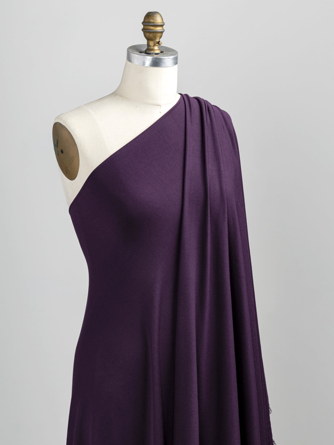 Drapey Tencel Modal Stretch Jersey Knit - Plum | Core Fabrics