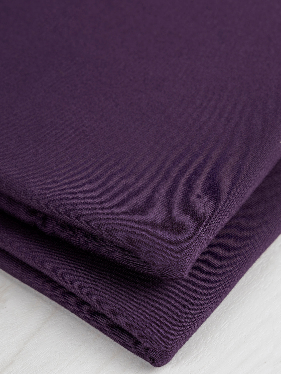 Drapey Tencel Modal Stretch Jersey Knit - Plum | Core Fabrics
