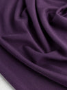Drapey Tencel Modal Stretch Jersey Knit - Plum | Core Fabrics