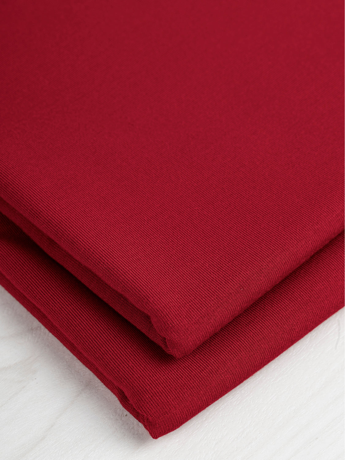 Drapey Tencel Modal Stretch Jersey Knit - Red | Core Fabrics