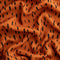 Drop Print Viscose Crepe - Terracotta + Black