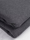 Bamboo Cotton Stretch Fleece - Charcoal | Core Fabrics