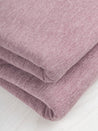 Bamboo Cotton Stretch Fleece - Heather Rose | Core Fabrics