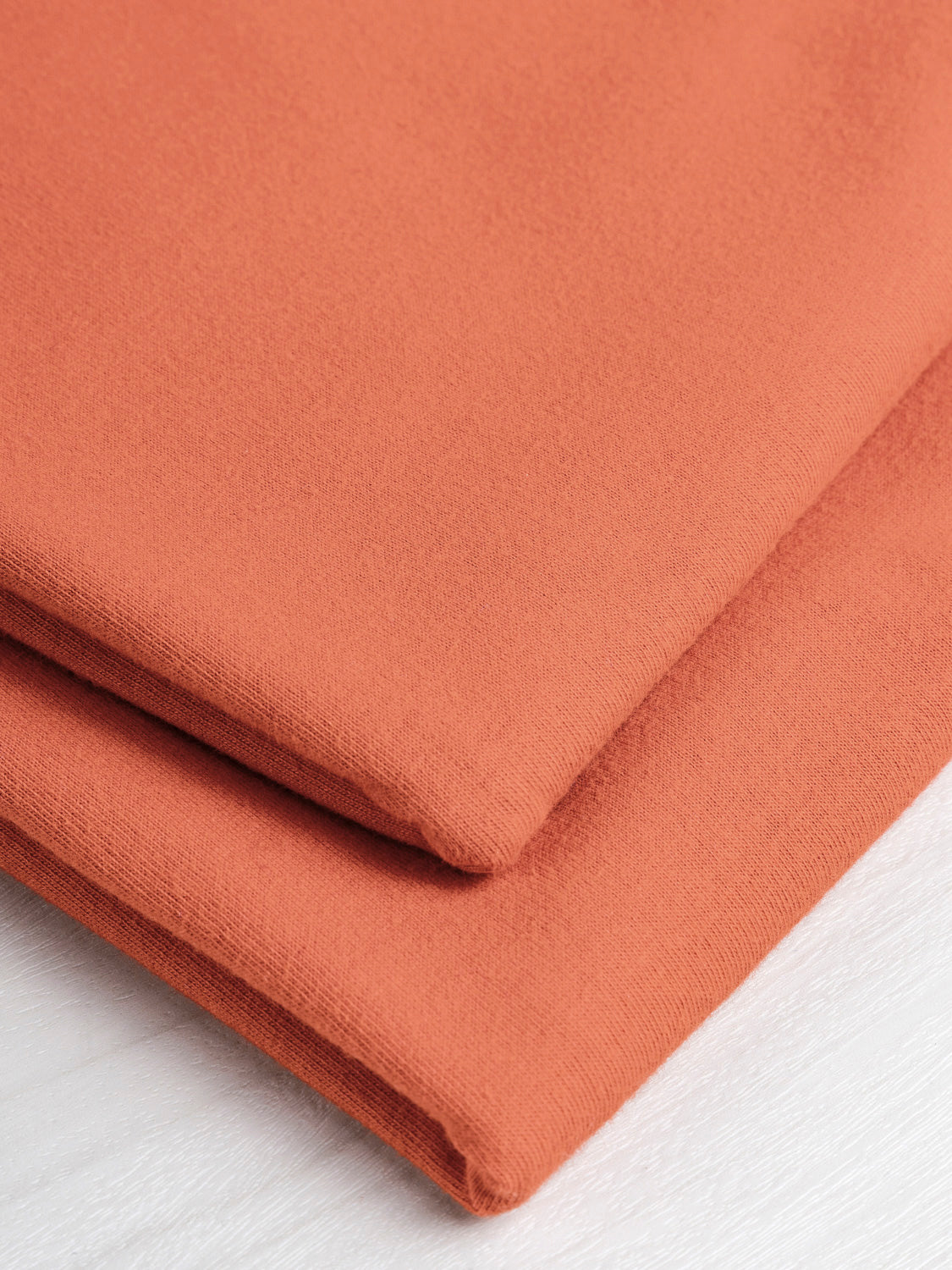 Organic Cotton Jersey Knit - Dusty Coral | Core Fabrics