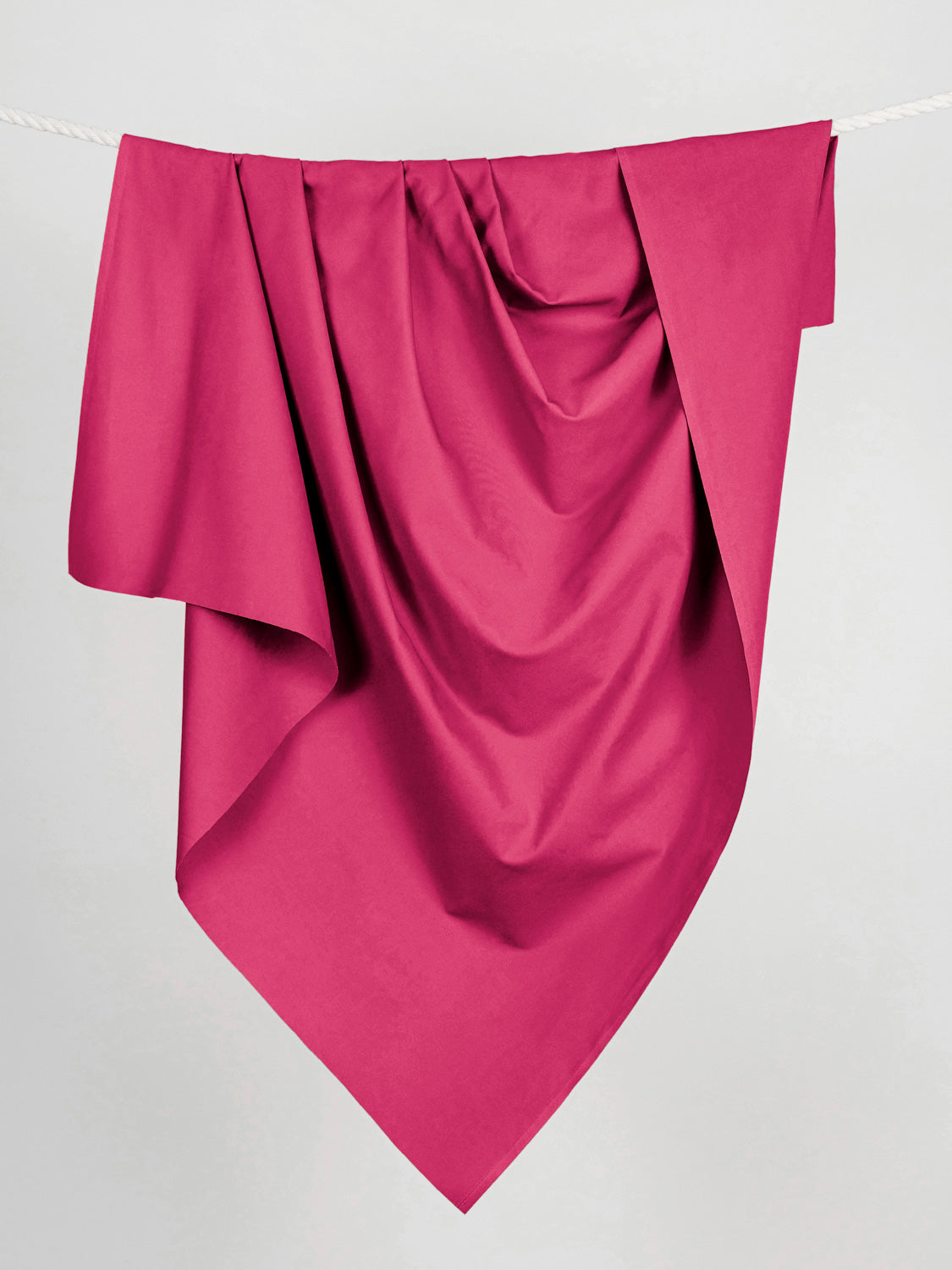 Midweight Organic Cotton Canvas - Hibiscus | Core Fabrics