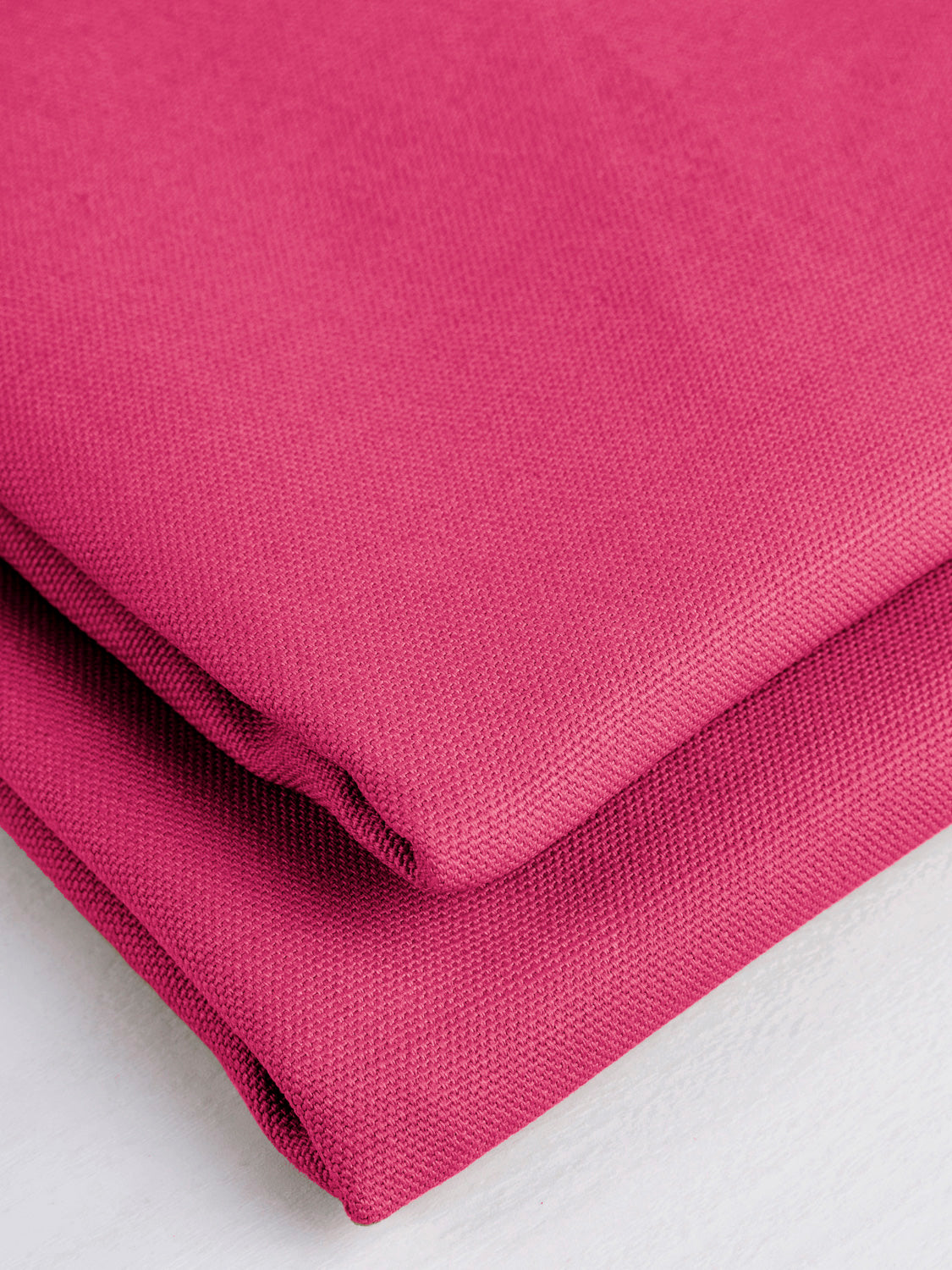 Midweight Organic Cotton Canvas - Hibiscus | Core Fabrics