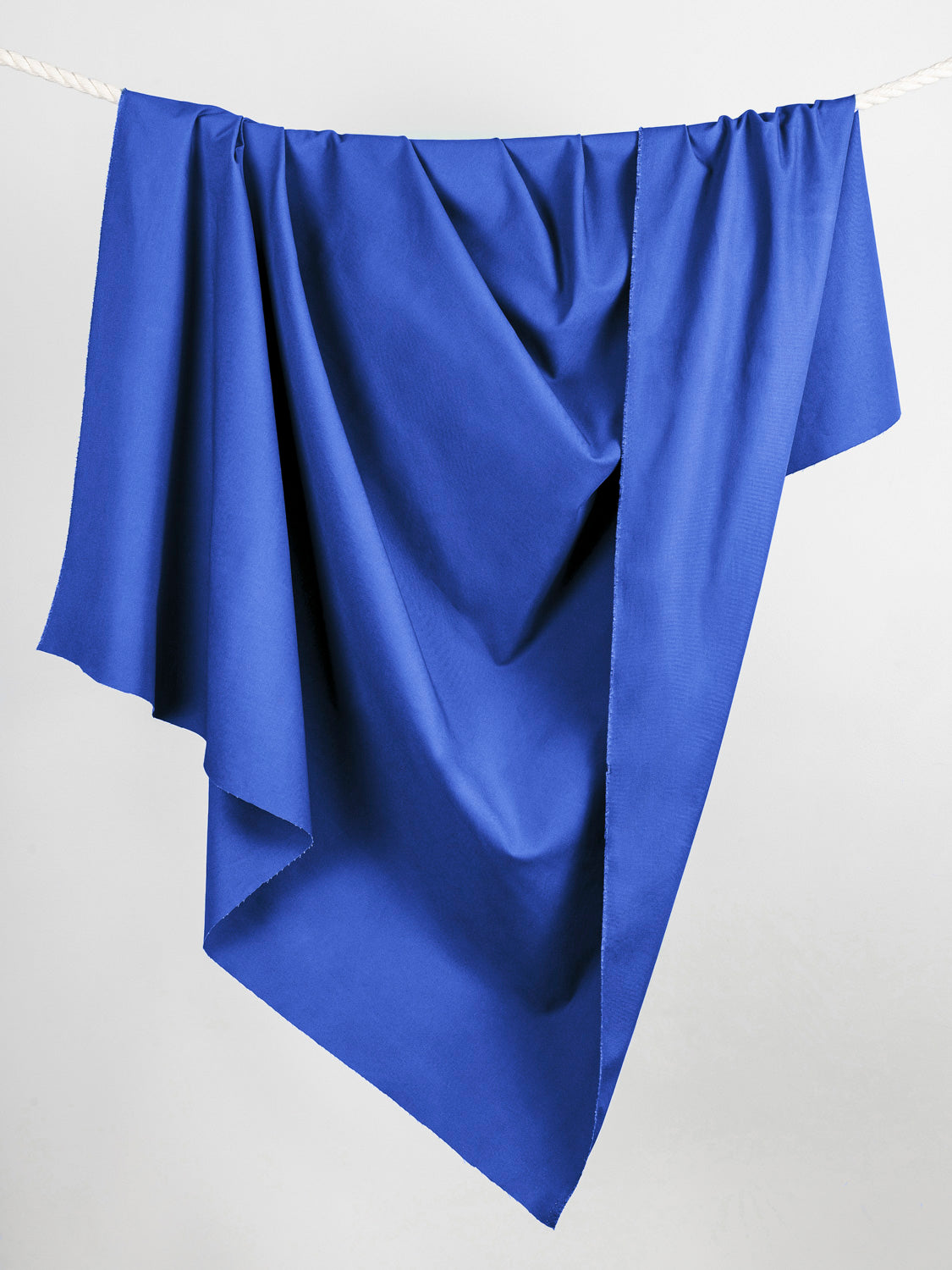 Midweight Organic Cotton Canvas - Royal Blue | Core Fabrics