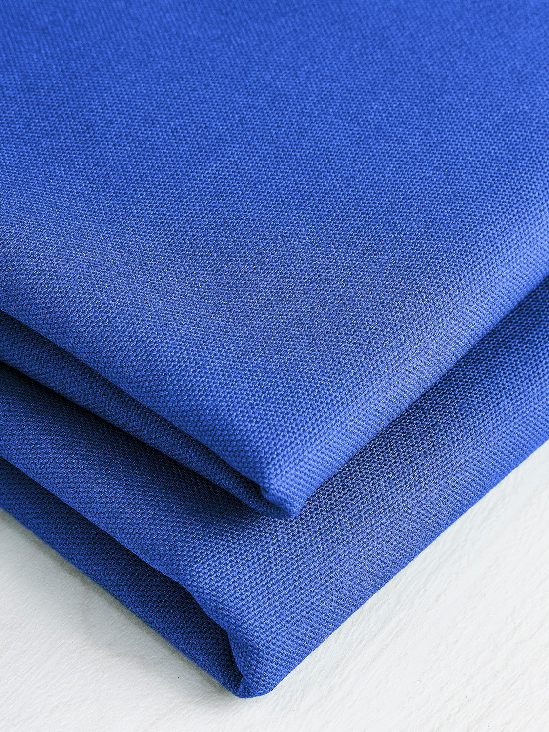 Midweight Organic Cotton Canvas - Royal Blue | Core Fabrics