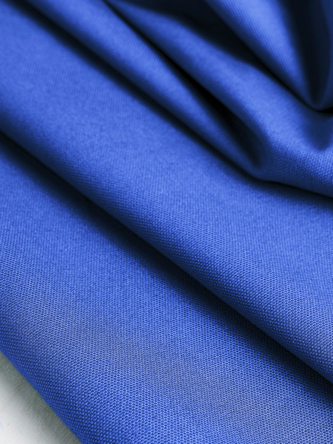 Midweight Organic Cotton Canvas - Royal Blue | Core Fabrics