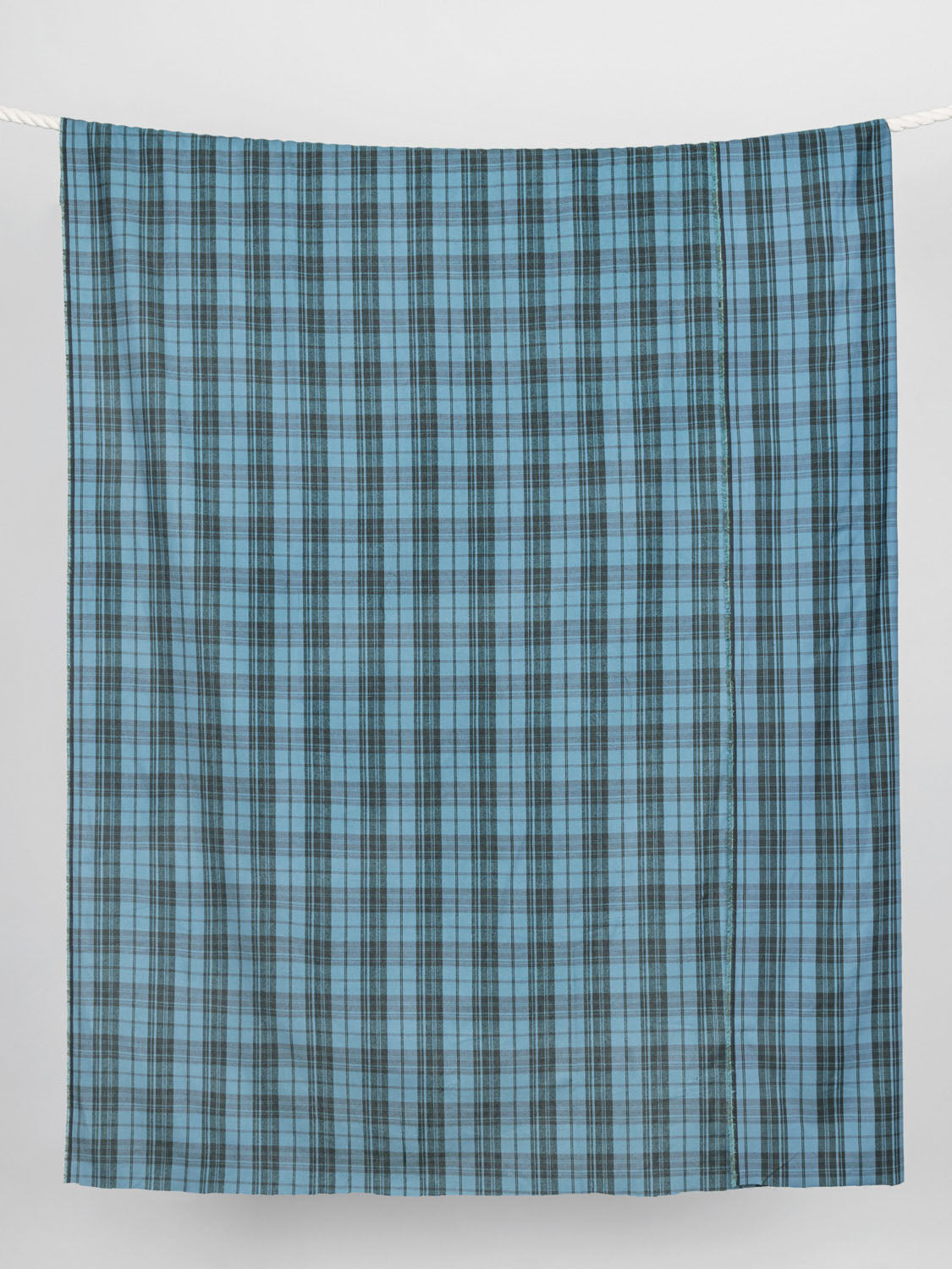 Plaid Cotton Flannel - Teal + Hunter Green | Core Fabrics