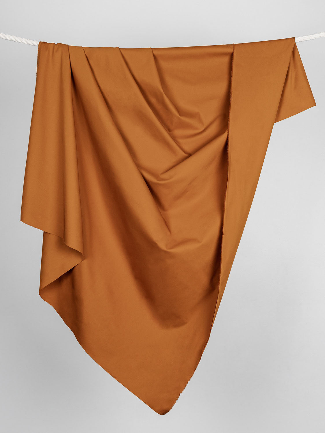 Lightweight Organic Cotton Stretch 6 oz Twill - Copper | Core Fabrics