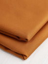 Lightweight Organic Cotton Stretch 6 oz Twill - Copper | Core Fabrics