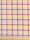 Double-Sided Cotton Double Gauze - Yellow + Pink + Maroon | Core Fabrics