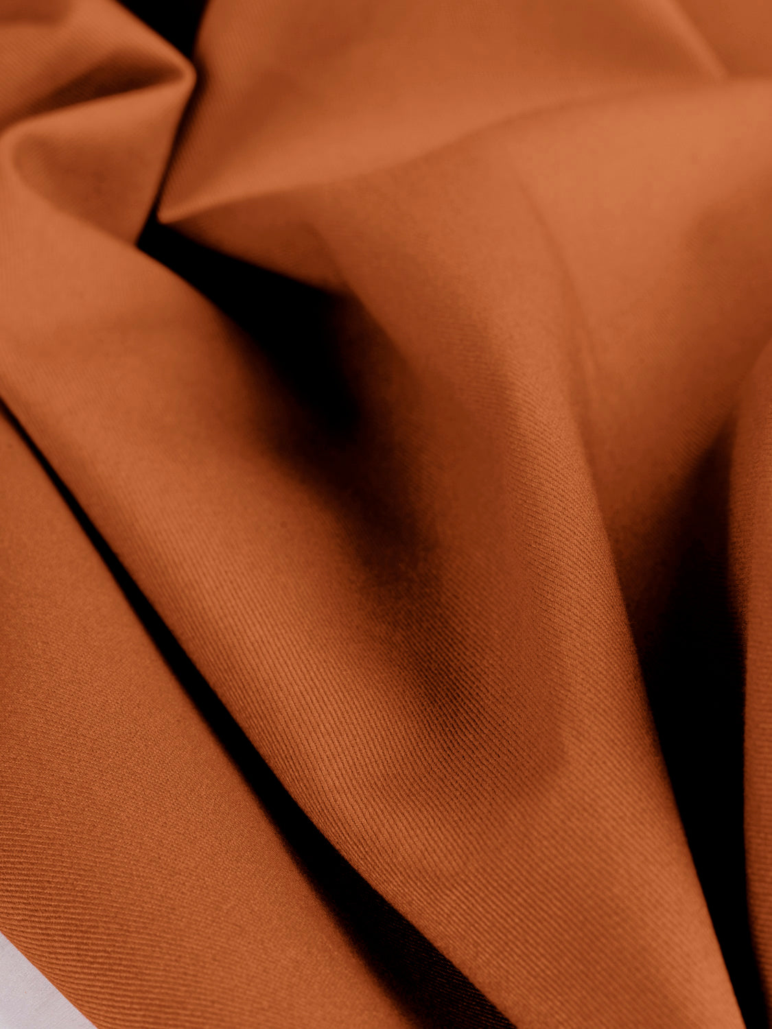 Midweight Organic Cotton Twill - Sweet Potato | Core Fabrics